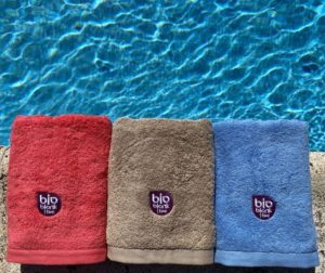 Serviette Rose - Sorbet 50x100